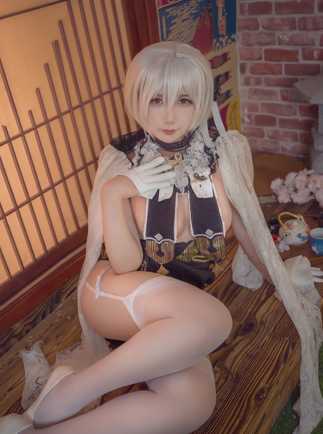 Coser@麻花麻花酱 – 天狼星旗袍 - P15