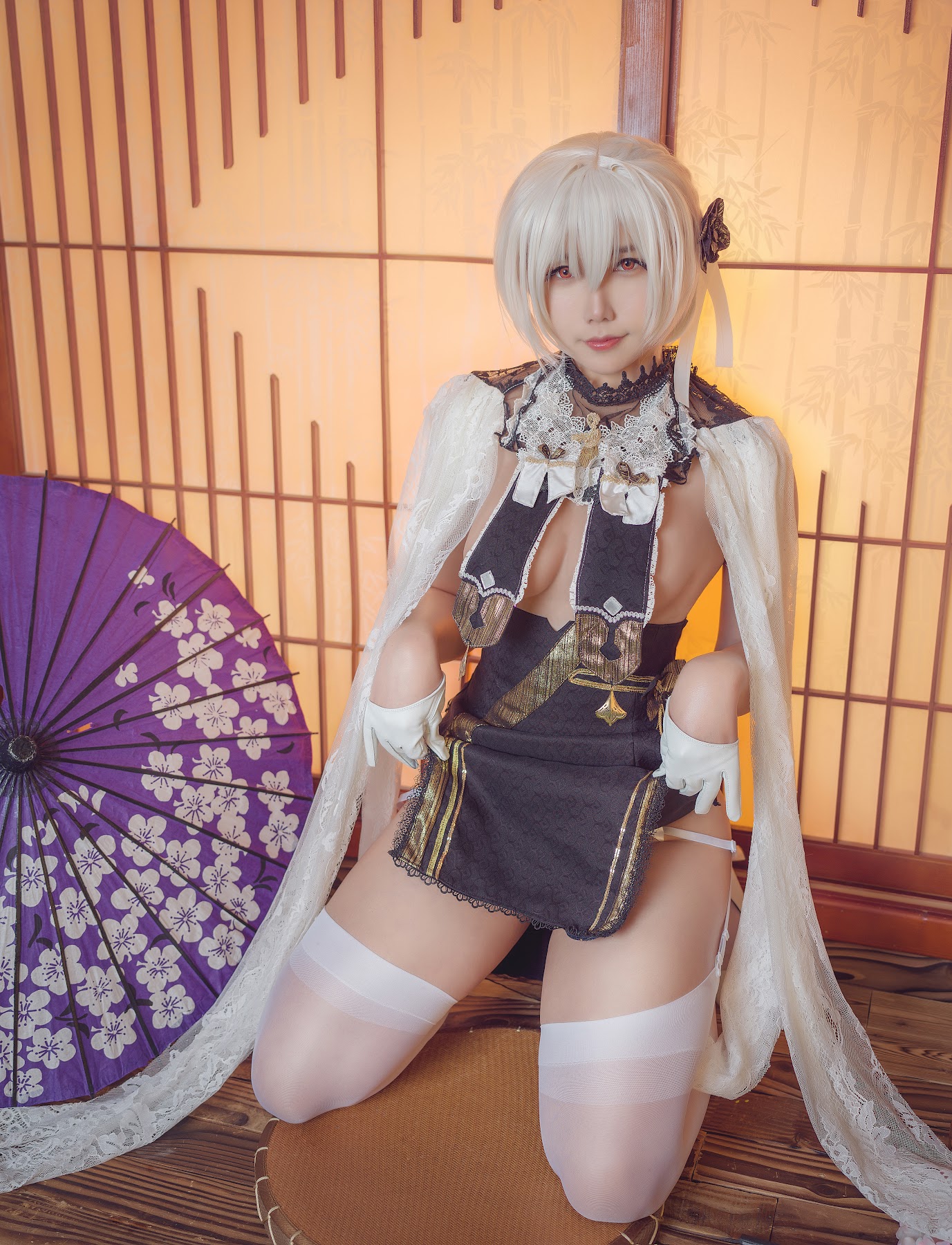 Coser@麻花麻花酱 – 天狼星旗袍 - P1