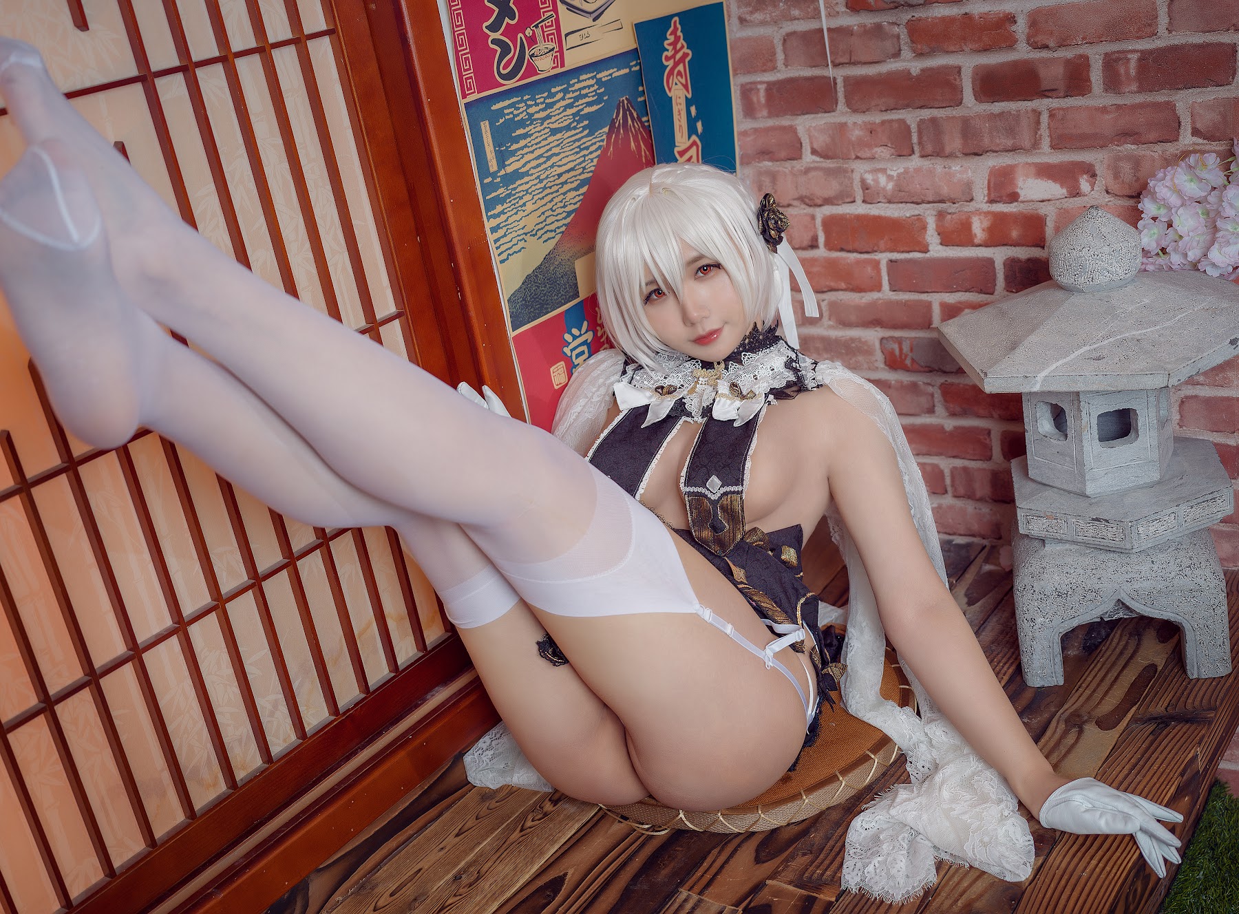 Coser@麻花麻花酱 – 天狼星旗袍 - P19