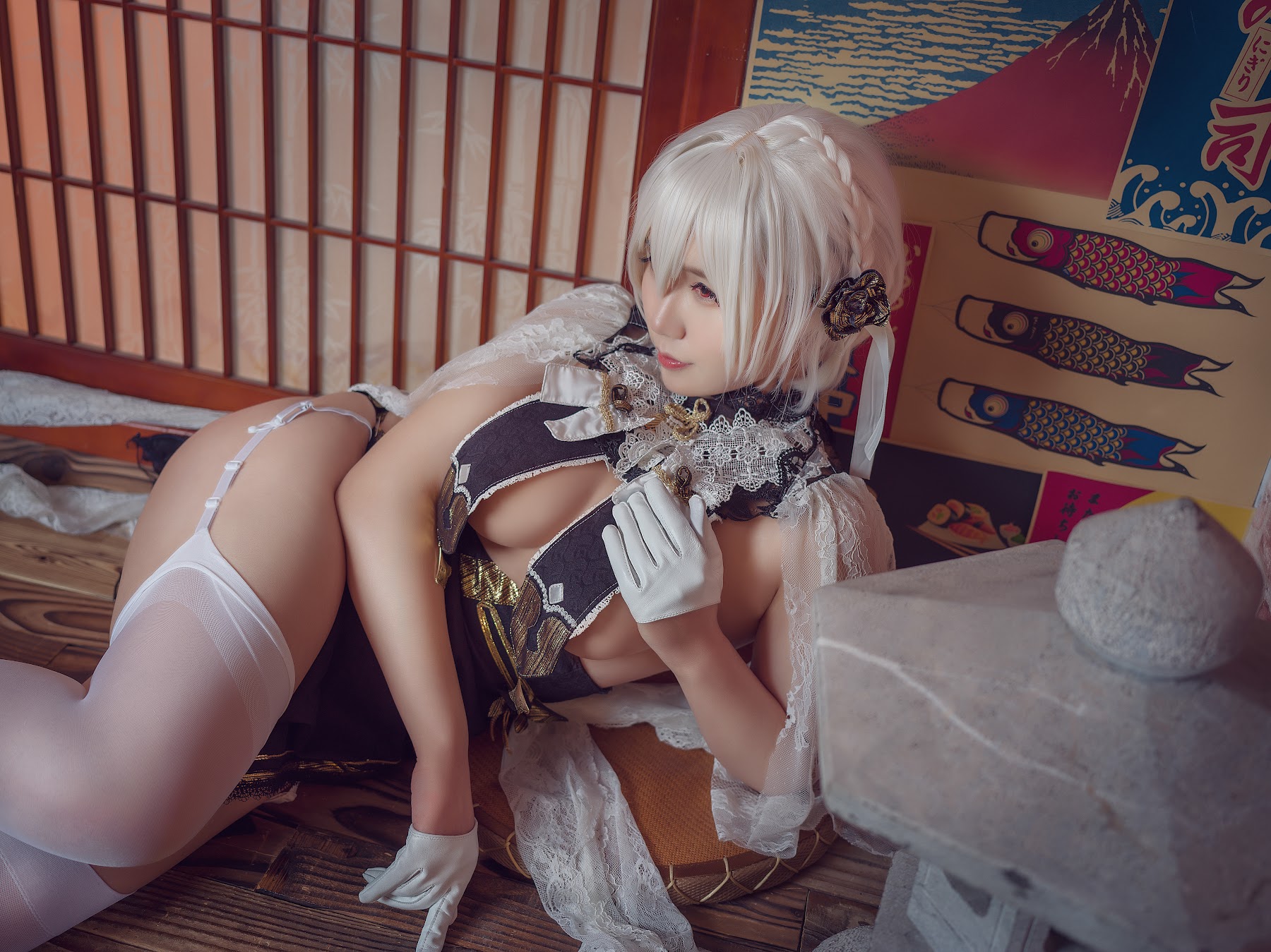 Coser@麻花麻花酱 – 天狼星旗袍 - P24
