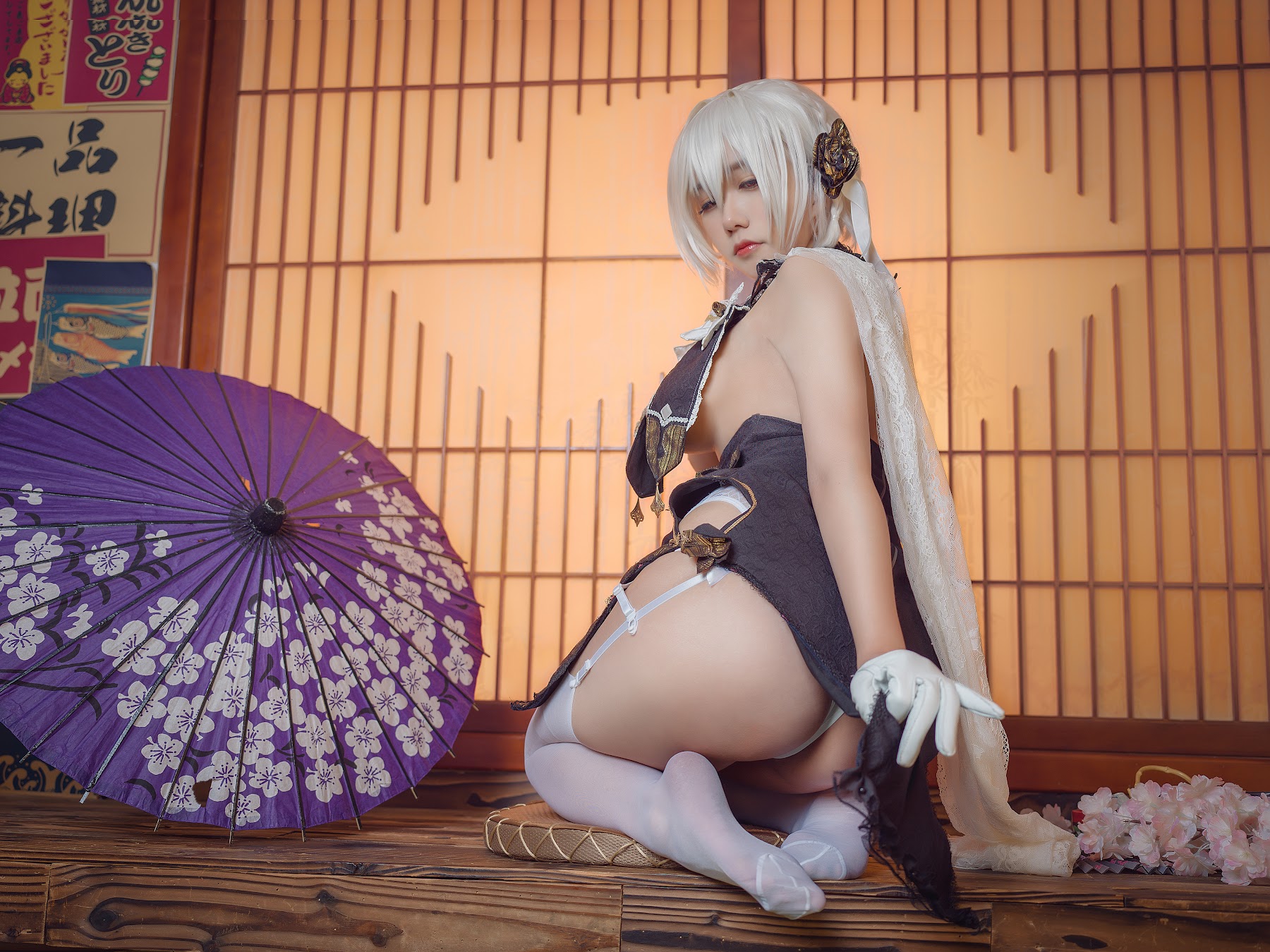 Coser@麻花麻花酱 – 天狼星旗袍 - P28