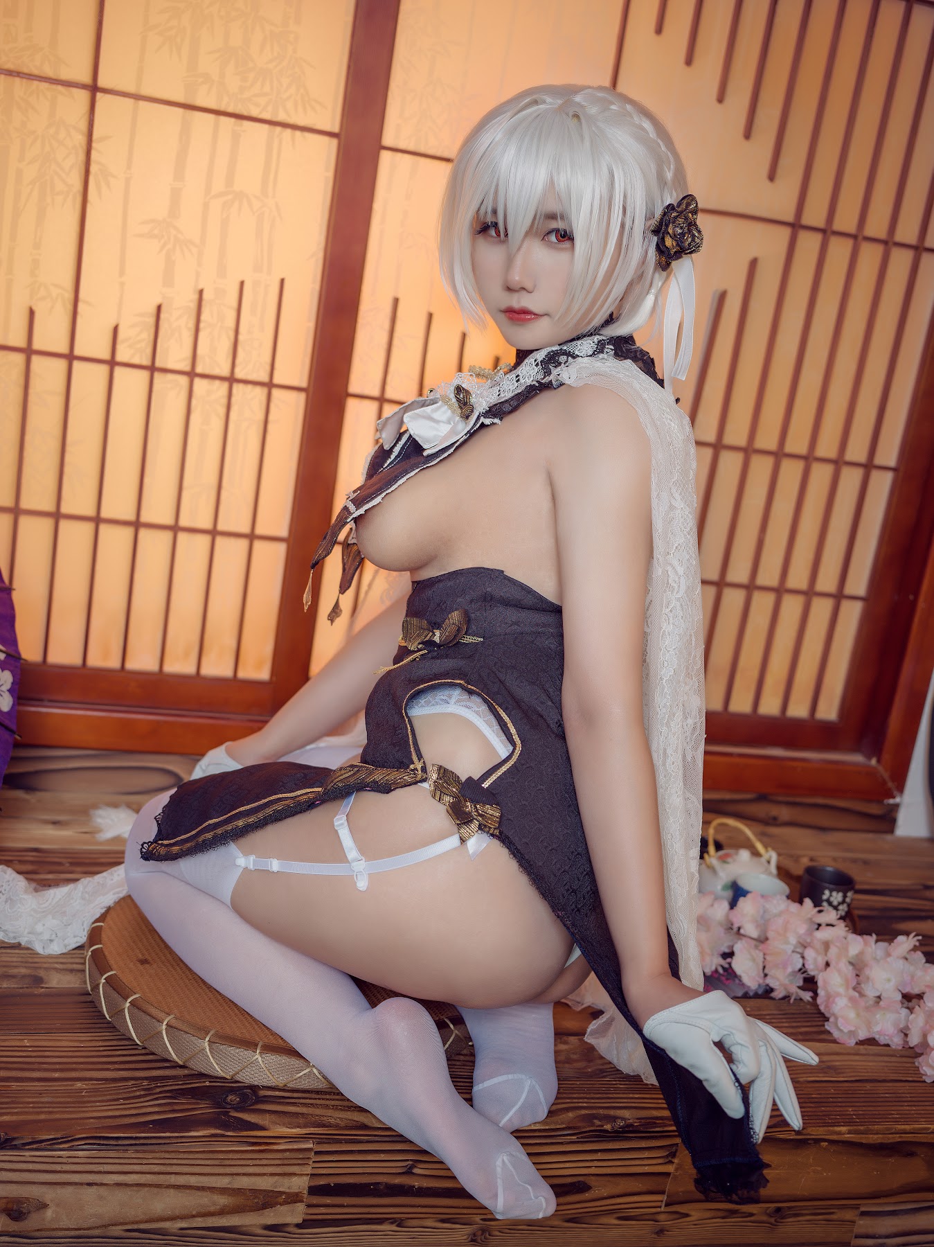 Coser@麻花麻花酱 – 天狼星旗袍 - P29