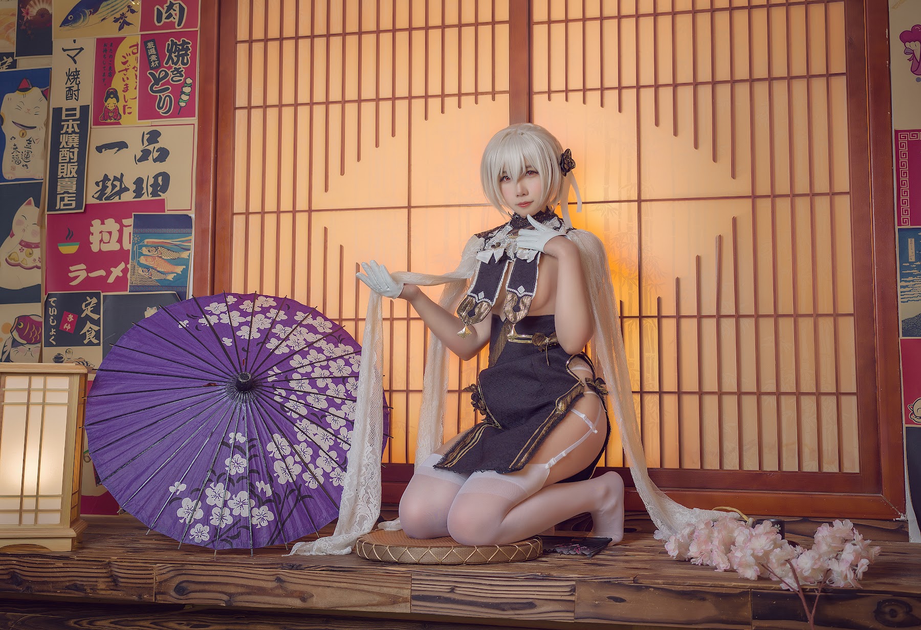 Coser@麻花麻花酱 – 天狼星旗袍 - P30