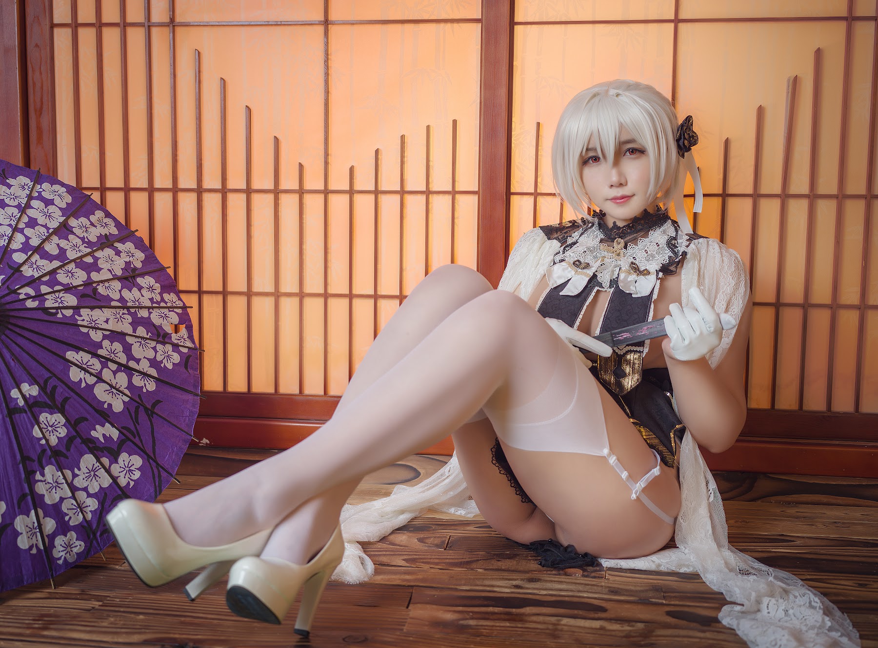 Coser@麻花麻花酱 – 天狼星旗袍 - P8