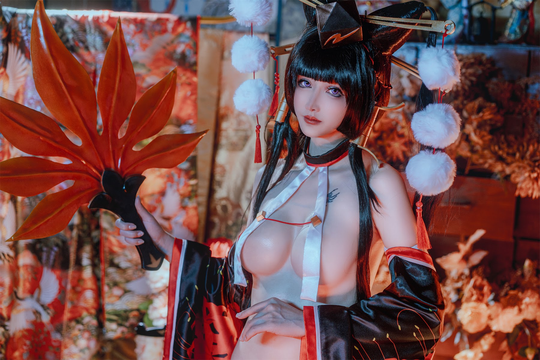 Coser@鹿八岁 – 死或生 女天狗 - P32