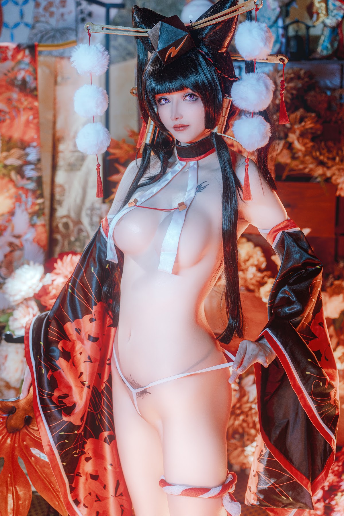 Coser@鹿八岁 – 死或生 女天狗 - P33