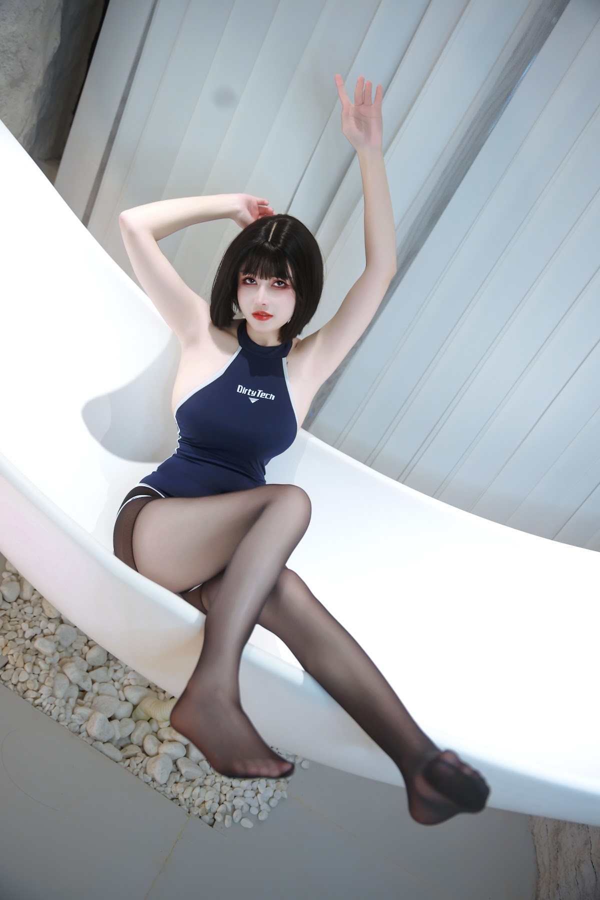 Coser@鹿八岁 – 竞泳水着 - P12