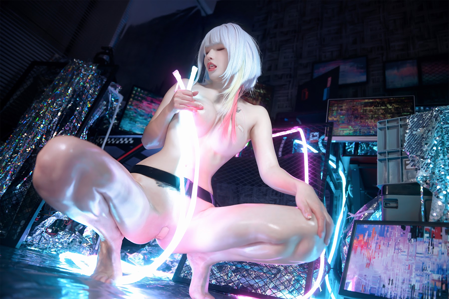 Coser@鹿八岁 – 赛博朋克：边缘行者 露西 - P35