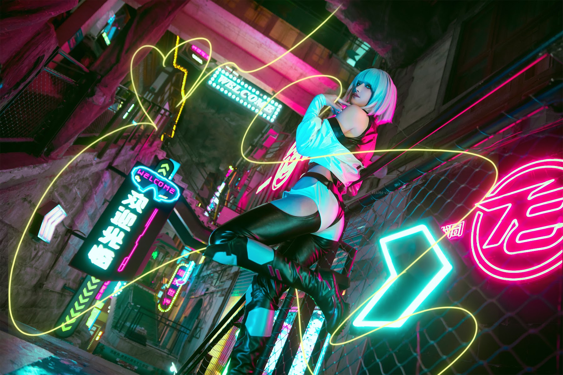 Coser@鹿八岁 – 赛博朋克：边缘行者 露西 - P47
