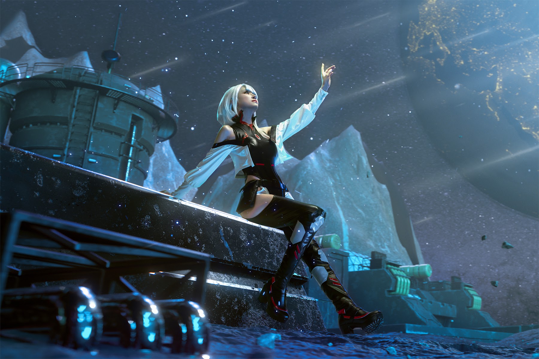 Coser@鹿八岁 – 赛博朋克：边缘行者 露西 - P49