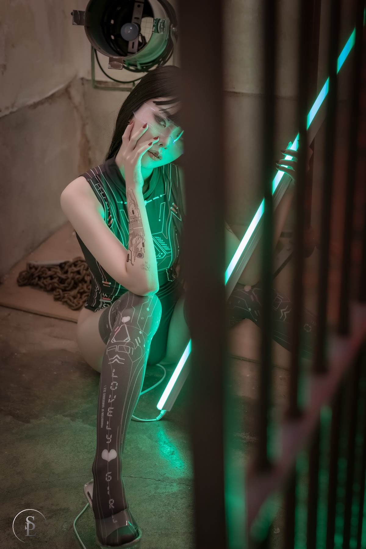 SAINT Photolife – Yuna (유나) – Vol.46 Cyber Punk - P47