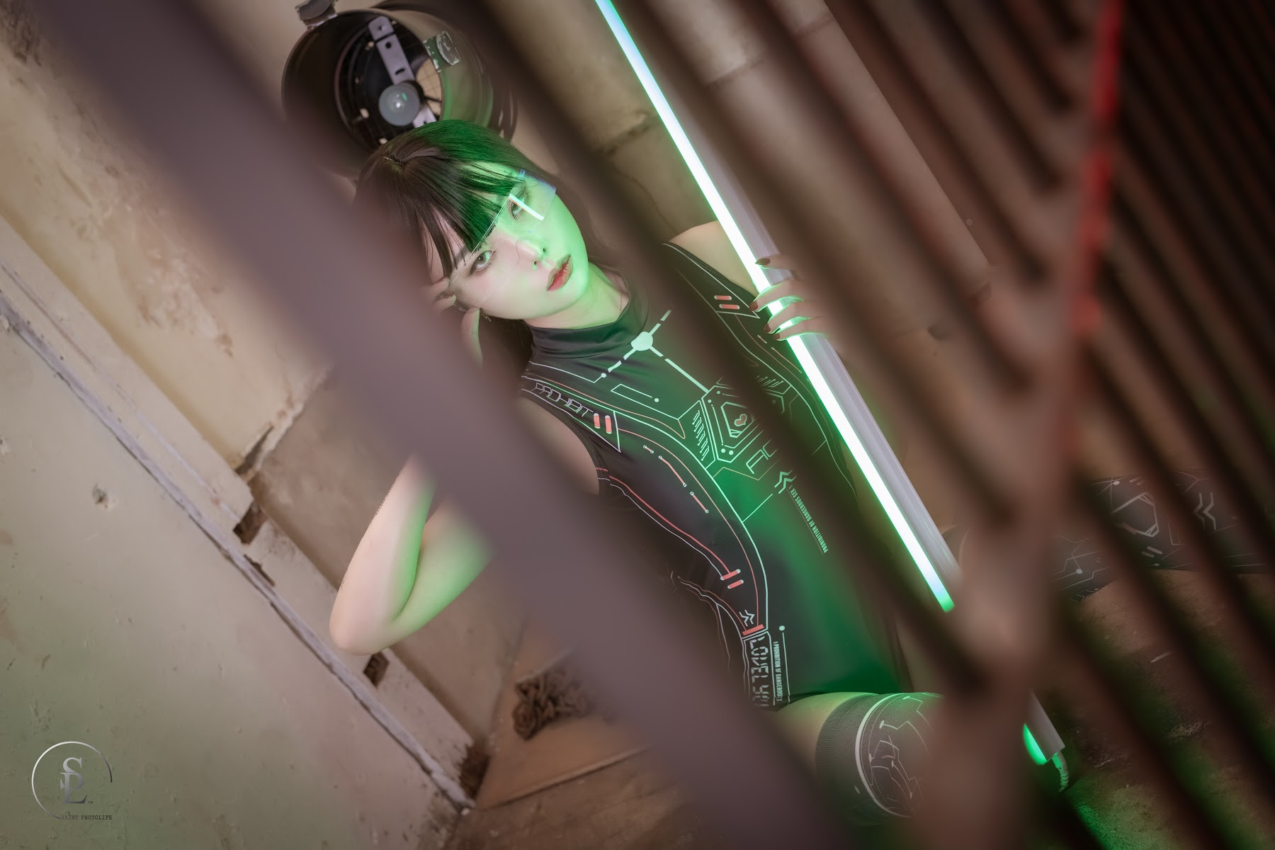 SAINT Photolife – Yuna (유나) – Vol.46 Cyber Punk - P50