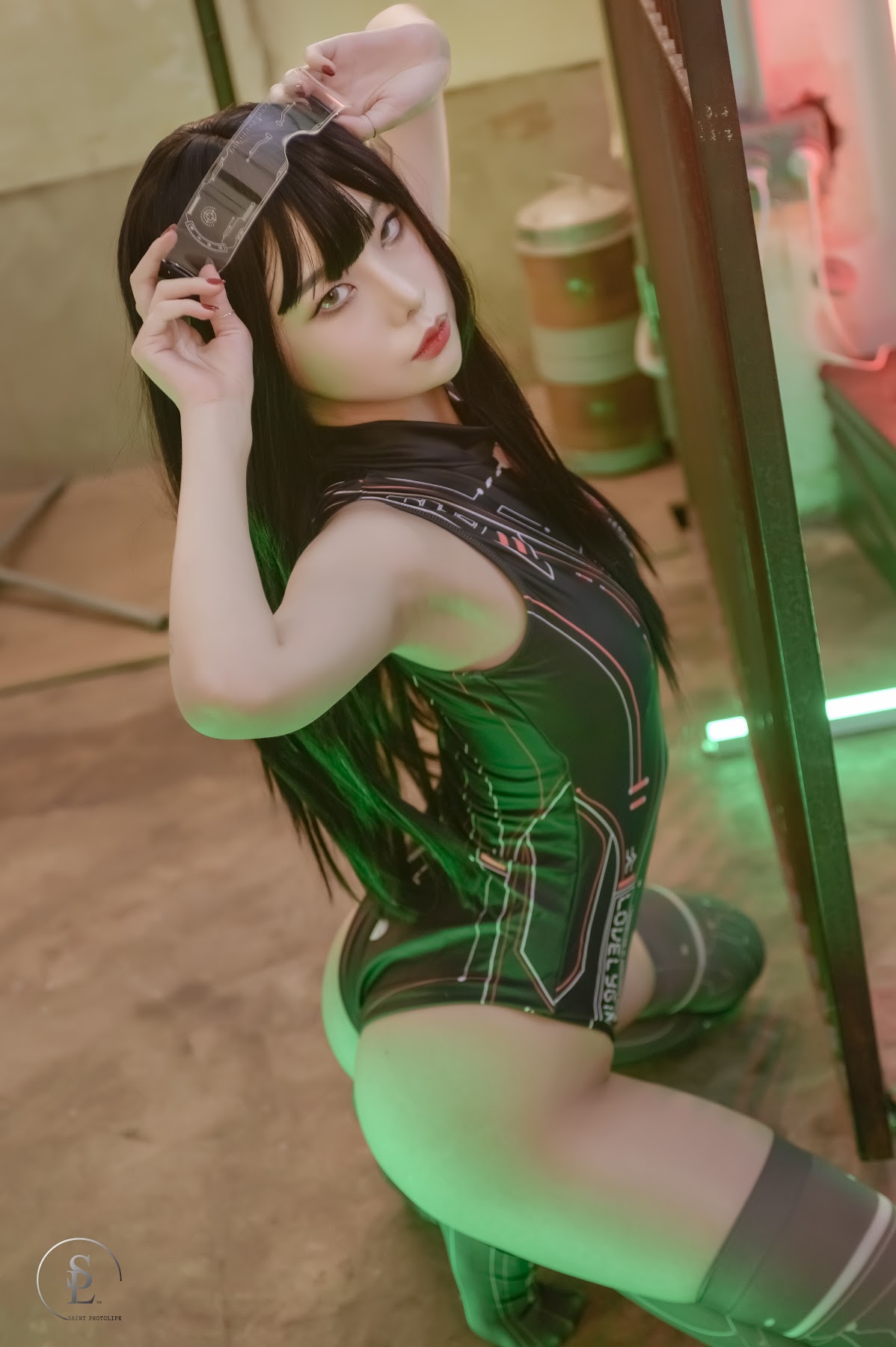 SAINT Photolife – Yuna (유나) – Vol.46 Cyber Punk - P52