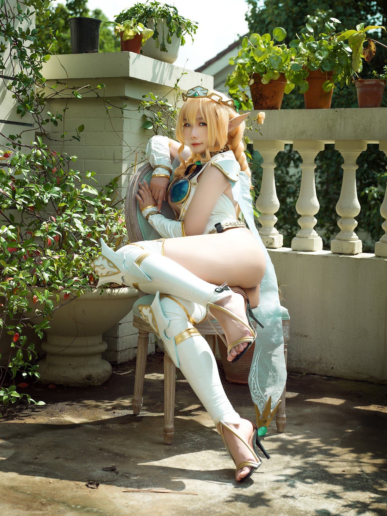 Coser@麻花麻花酱 – 精灵村 - P16