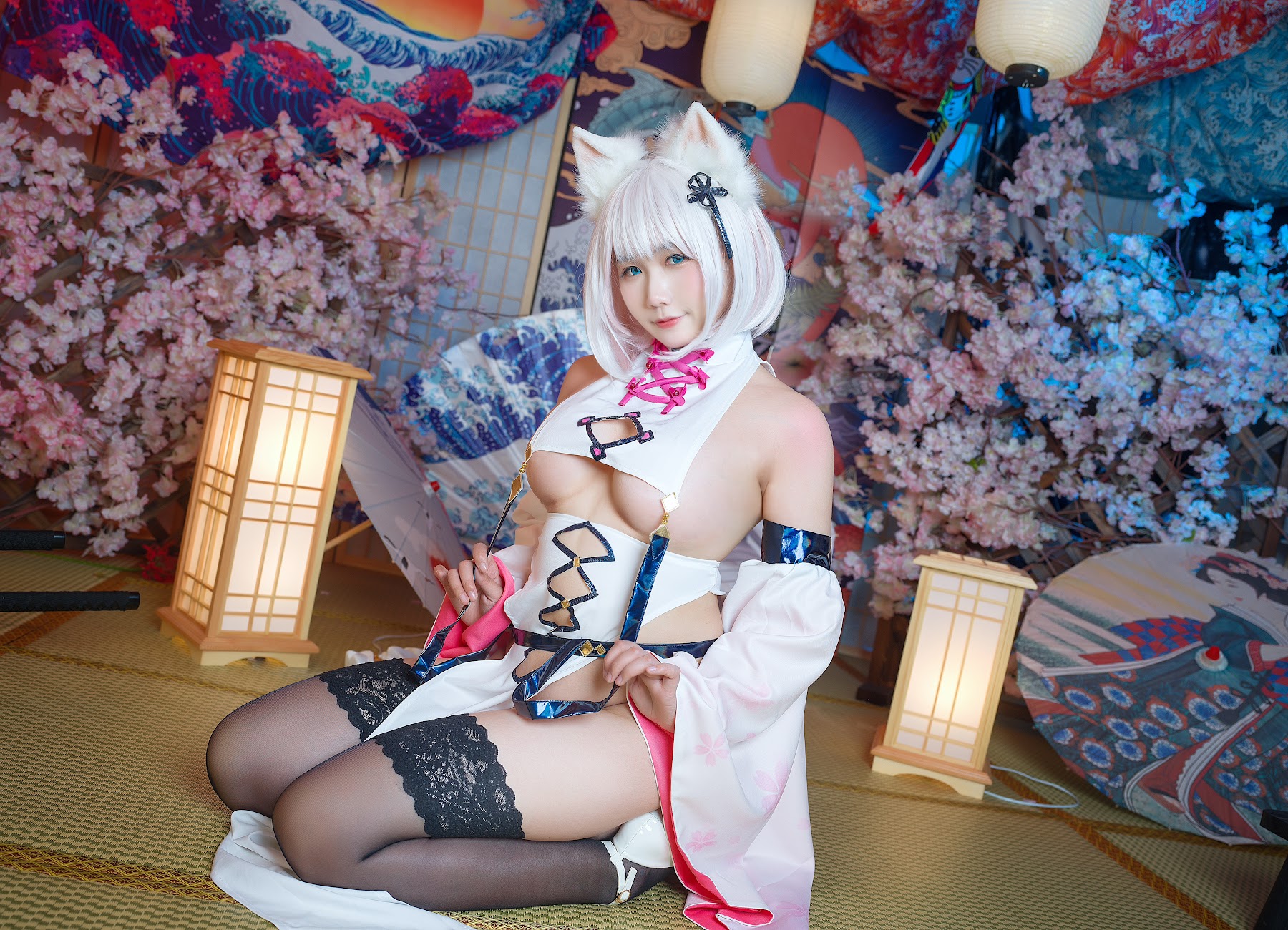 Coser@麻花麻花酱 – 魔太郎旗袍 - P14