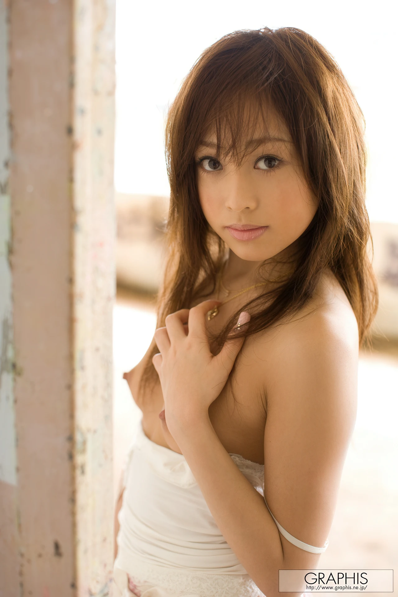 Miina Yoshihara 吉原ミィナ, Graphis First Gravure 初脱ぎ娘 Set.01 - P8