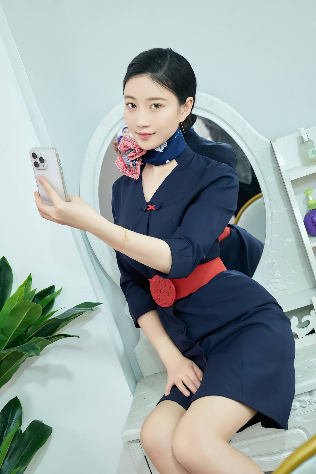 Coser@年年Nnian – 空姐 - P113