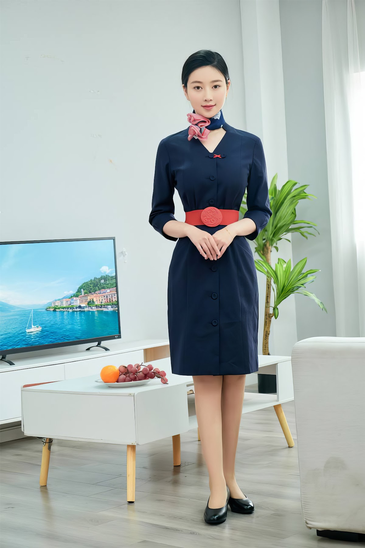 Coser@年年Nnian – 空姐 - P53