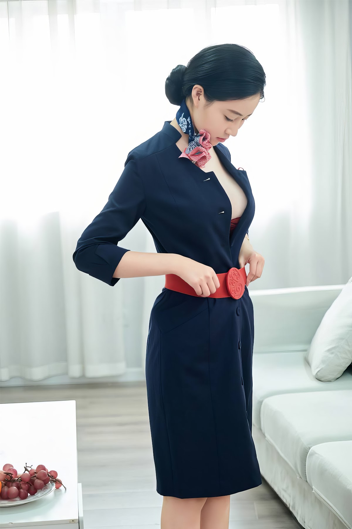 Coser@年年Nnian – 空姐 - P58