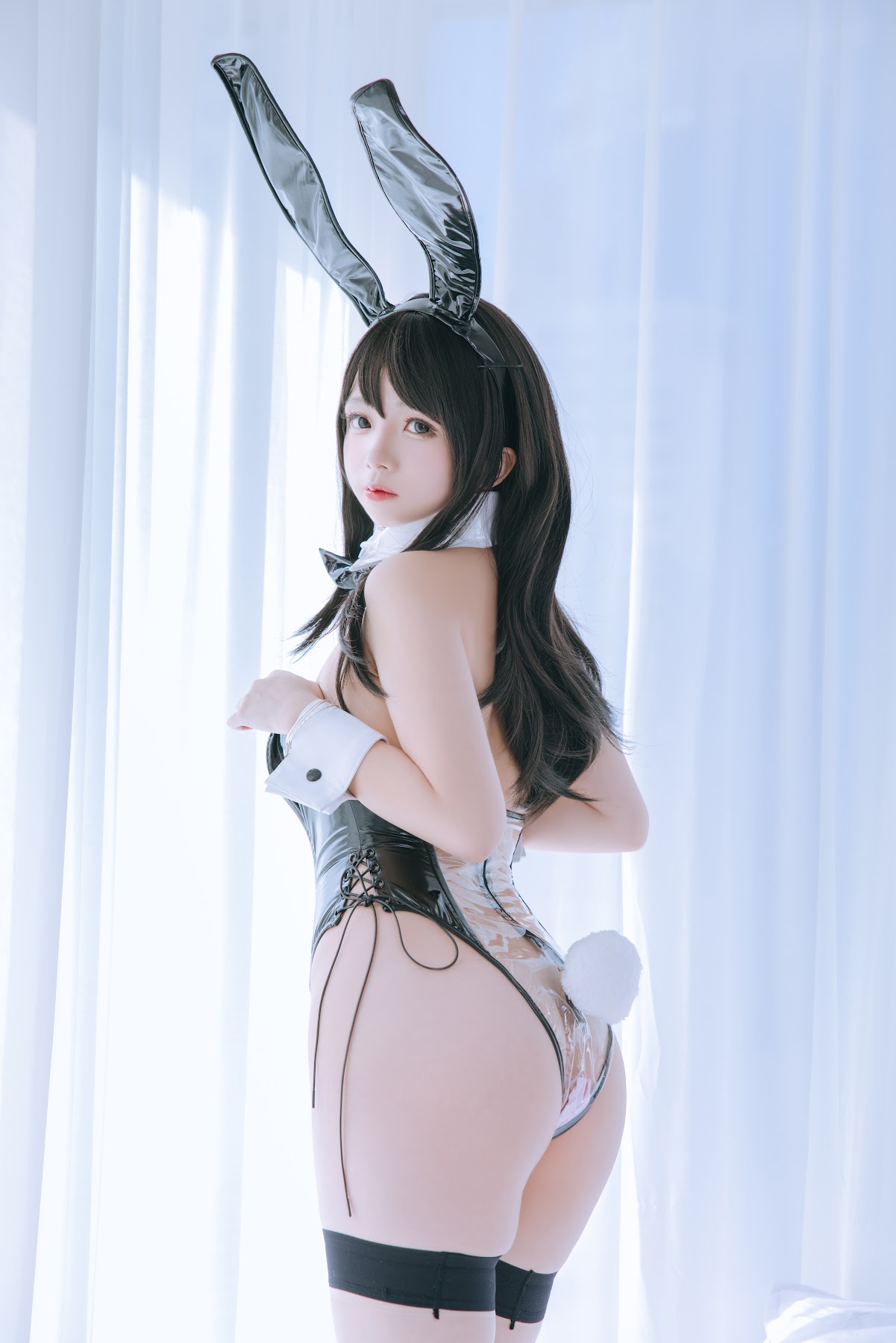 Coser@日奈娇 – 透明兔女郎 - P10