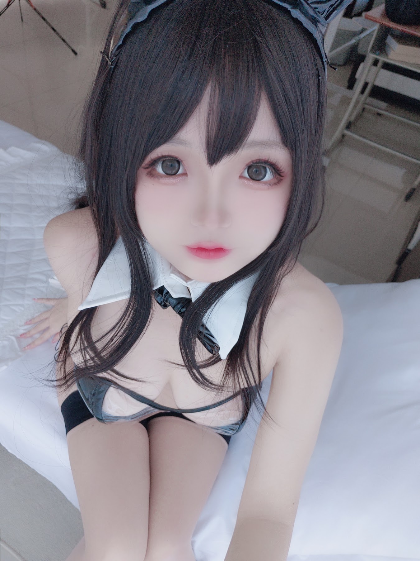 Coser@日奈娇 – 透明兔女郎 - P40