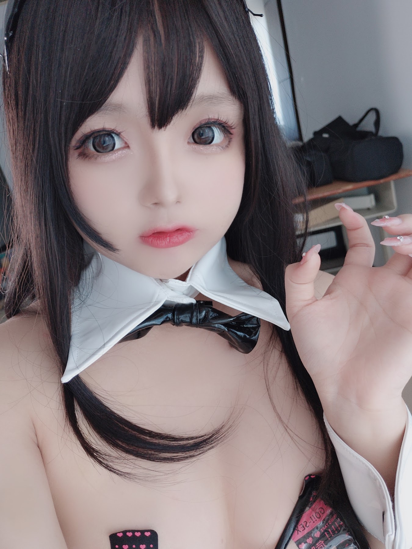 Coser@日奈娇 – 透明兔女郎 - P56