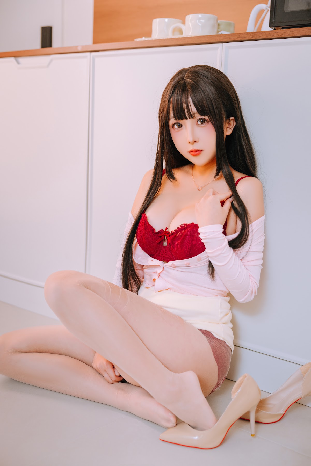 Coser@日奈娇 – 茶水间 - P113