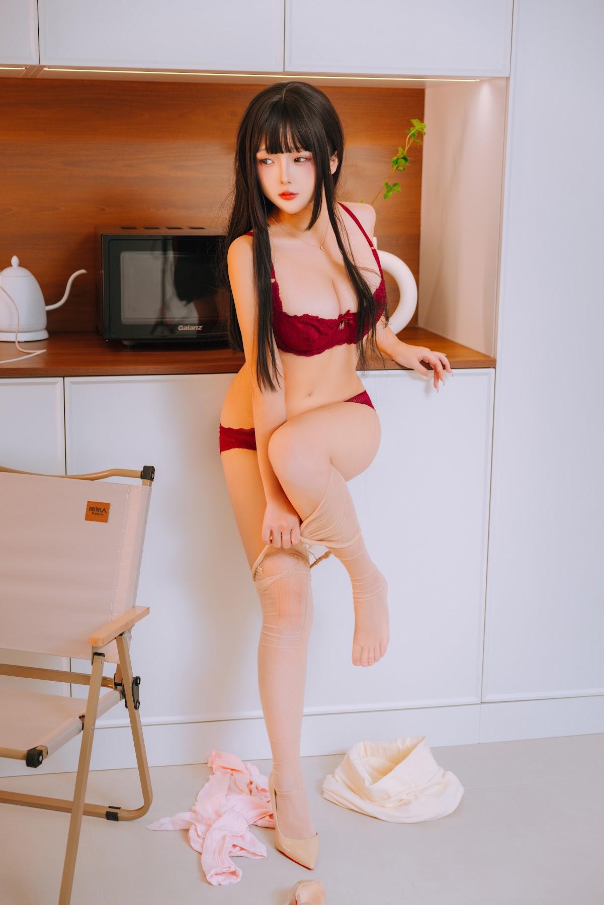 Coser@日奈娇 – 茶水间 - P143