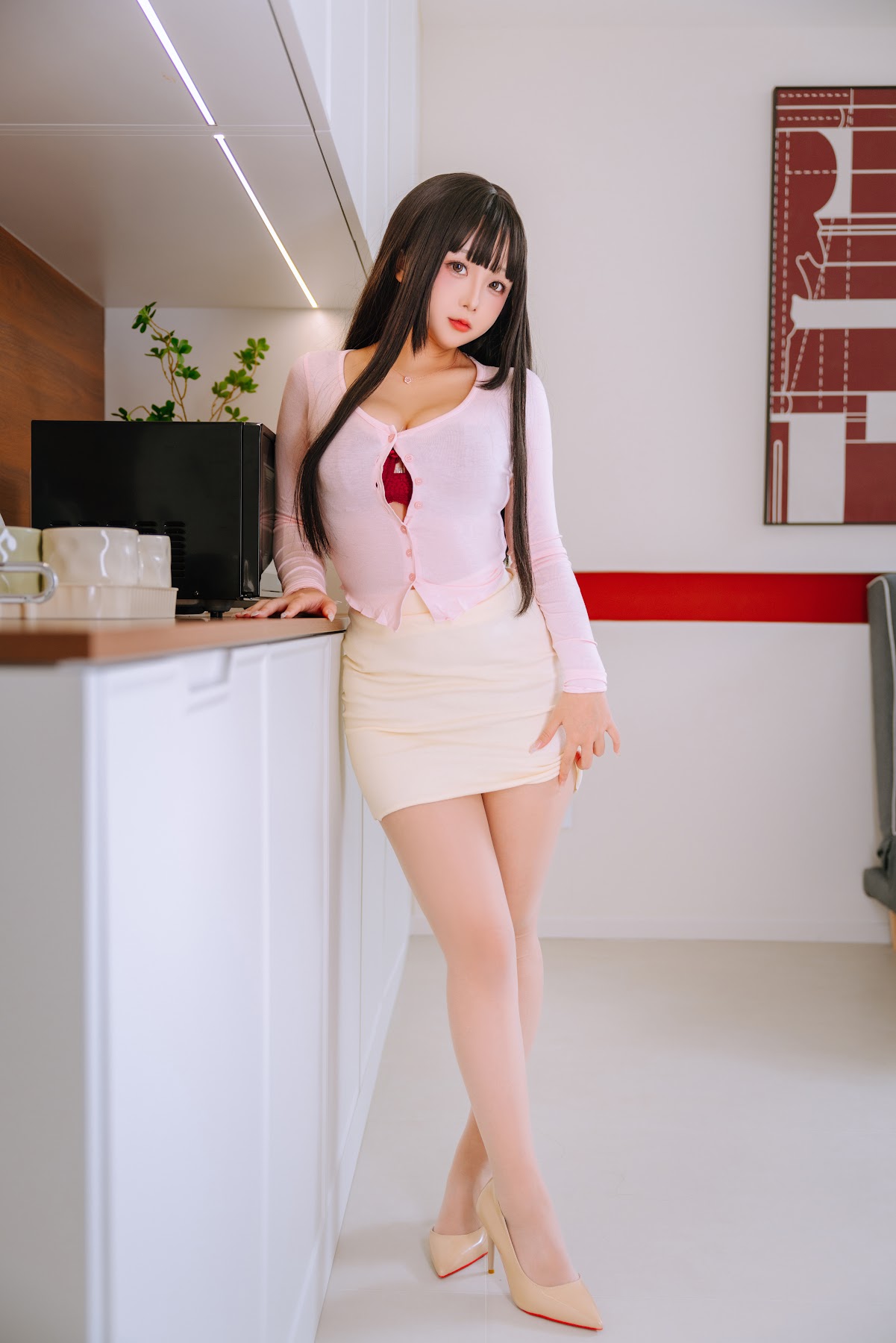 Coser@日奈娇 – 茶水间 - P97