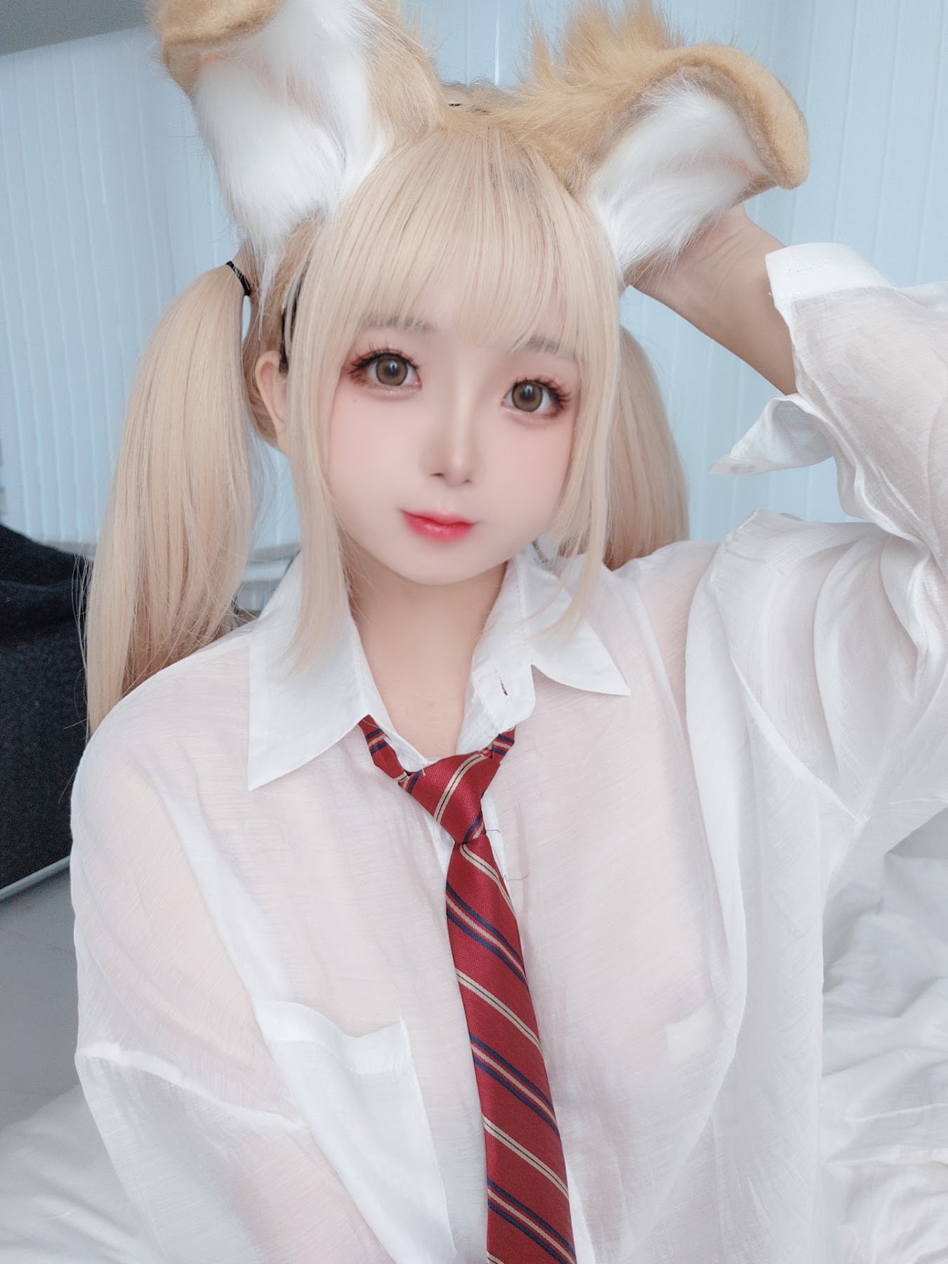Coser@日奈娇 – 衬衫小狗 - P103