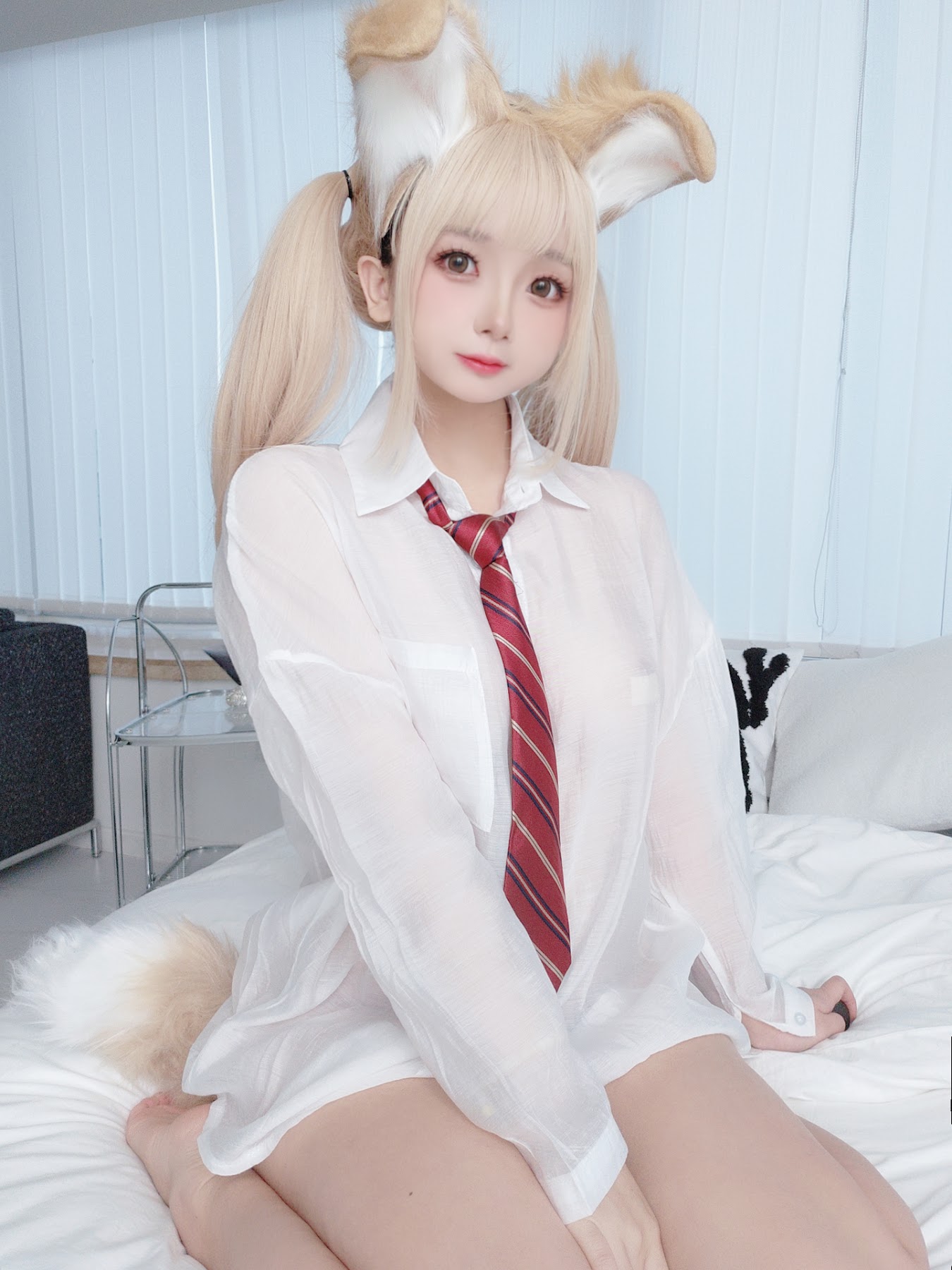 Coser@日奈娇 – 衬衫小狗 - P104