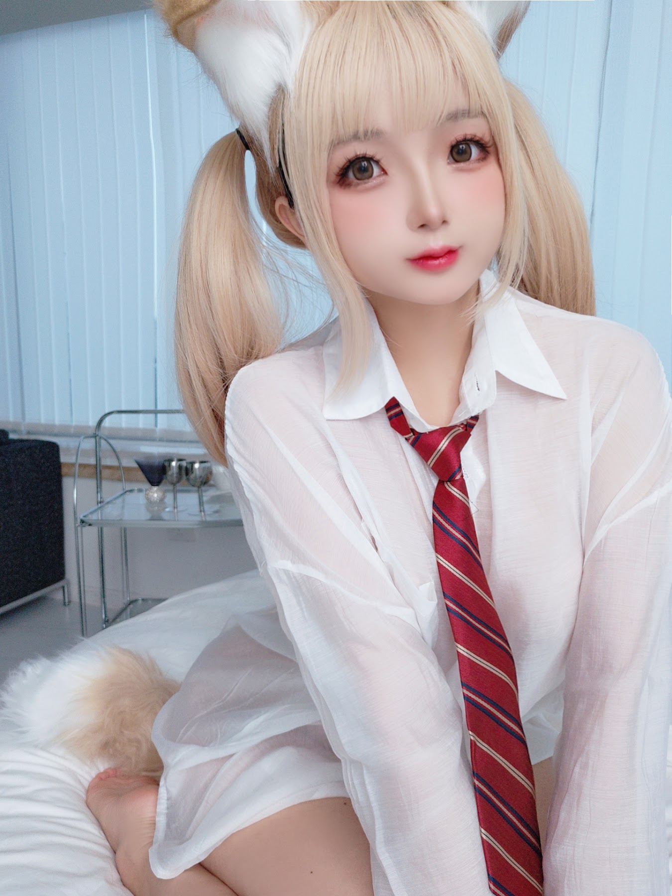 Coser@日奈娇 – 衬衫小狗 - P105