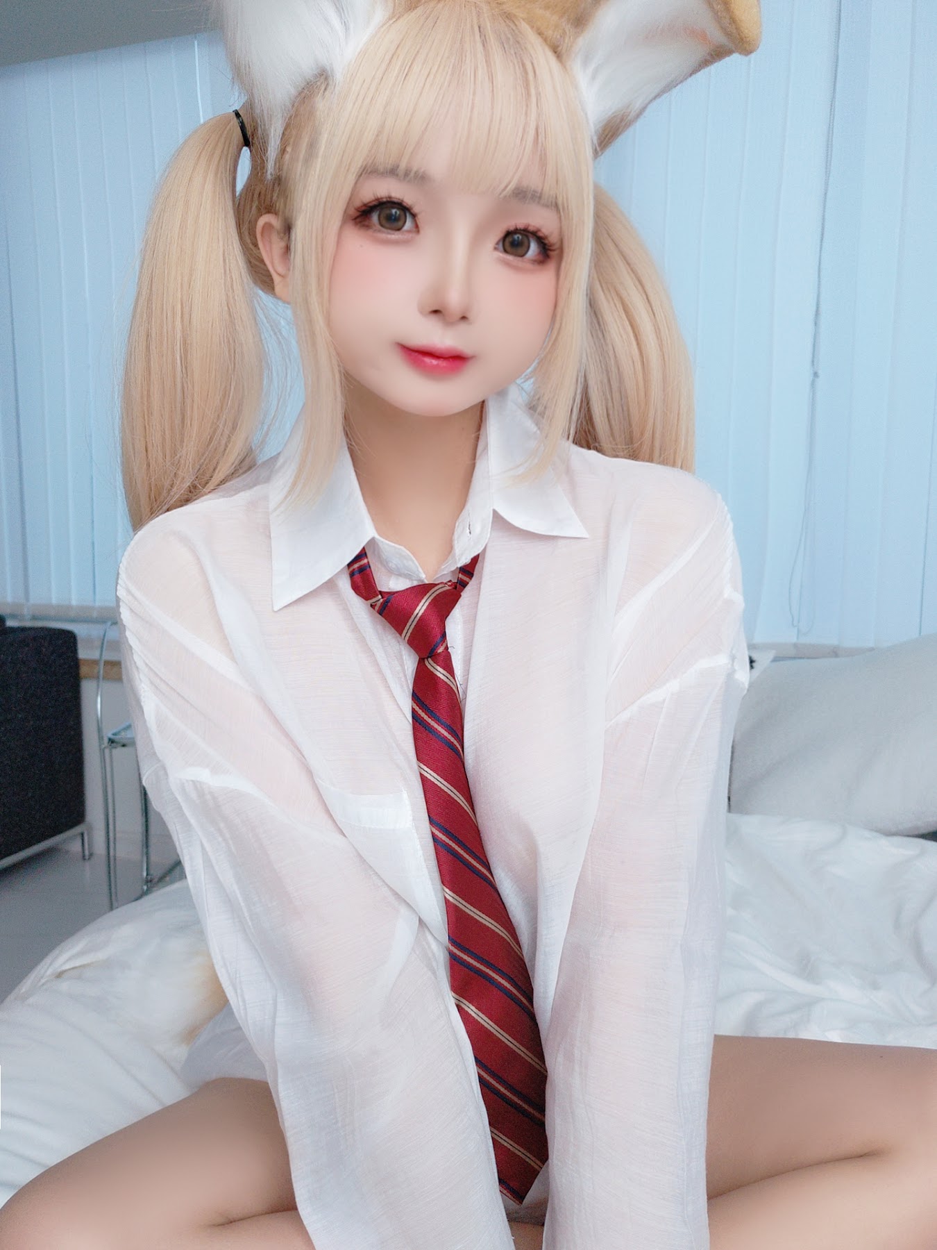 Coser@日奈娇 – 衬衫小狗 - P106