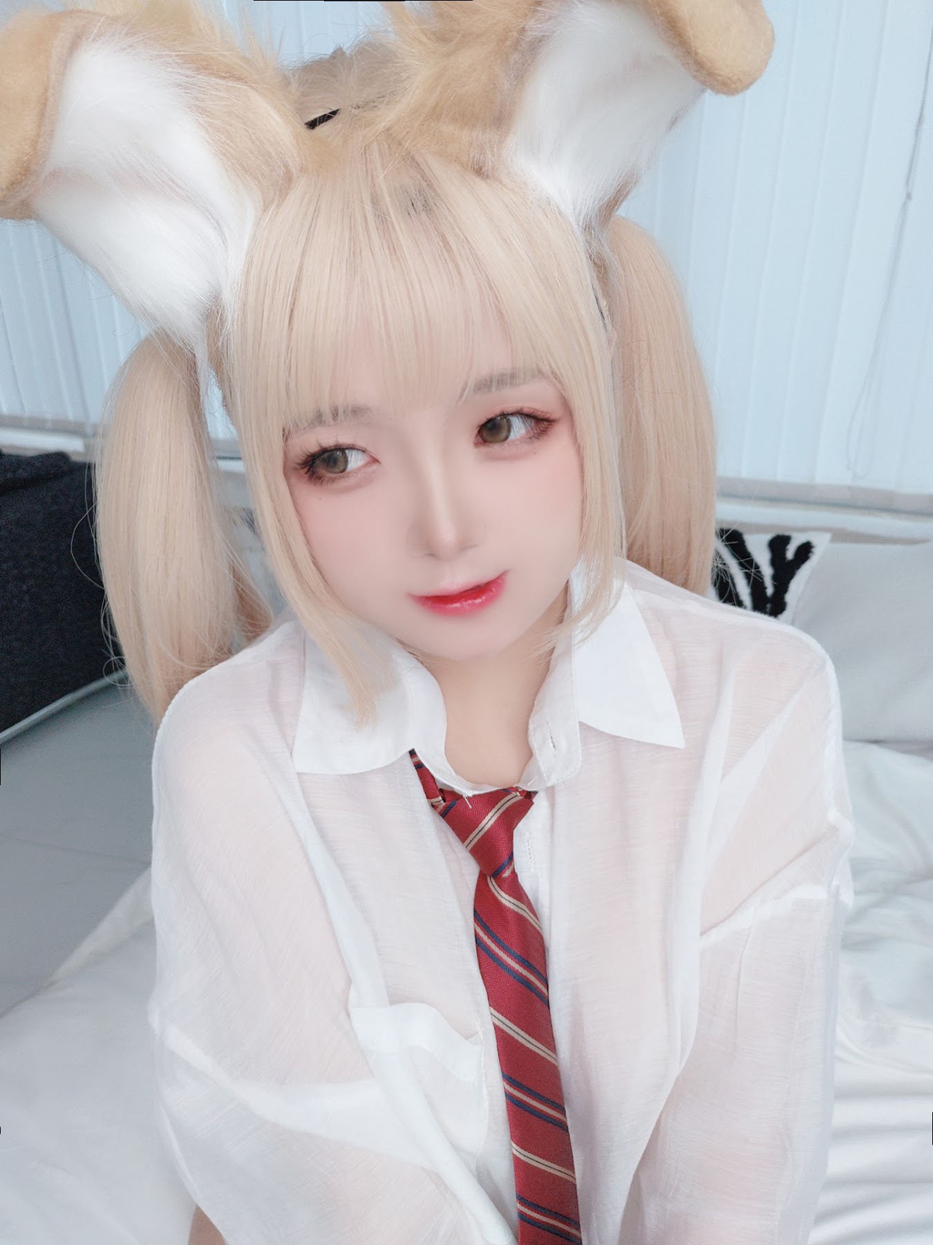 Coser@日奈娇 – 衬衫小狗 - P112