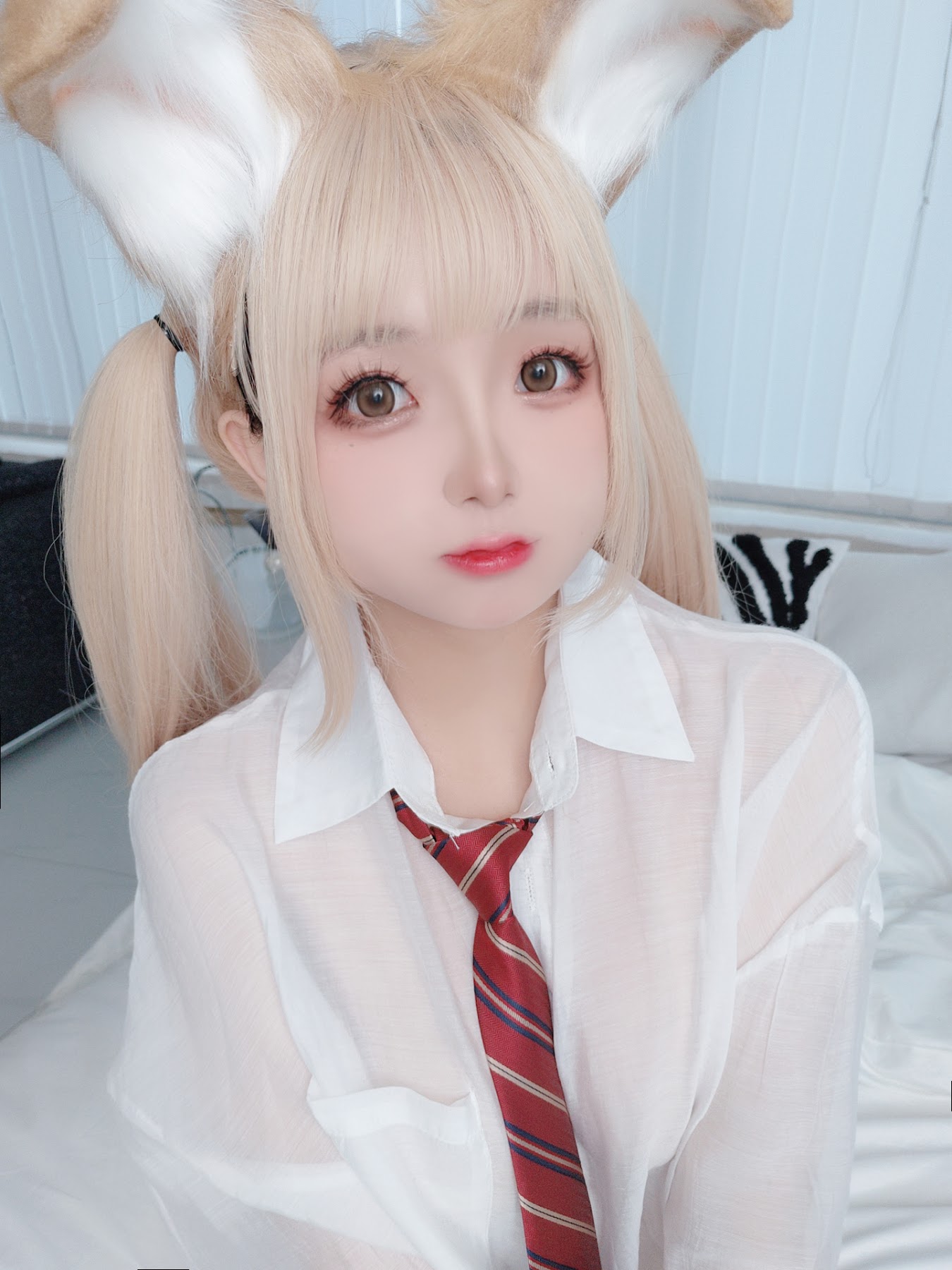 Coser@日奈娇 – 衬衫小狗 - P123