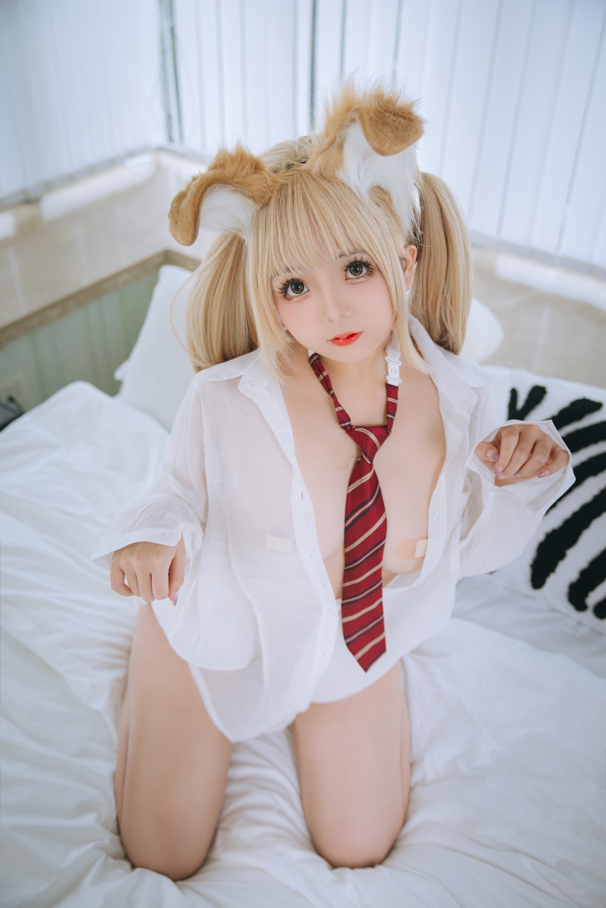 Coser@日奈娇 – 衬衫小狗 - P14