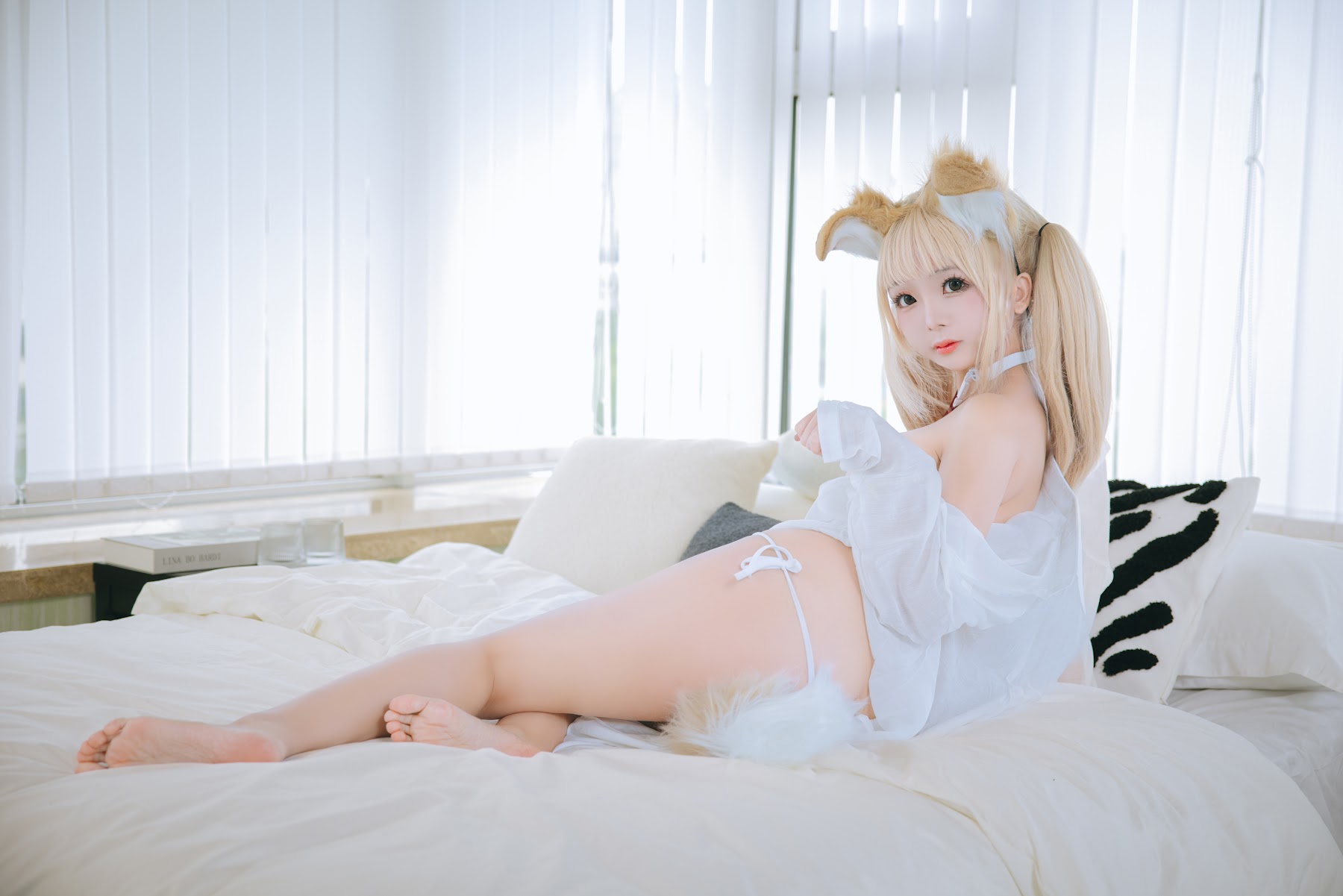 Coser@日奈娇 – 衬衫小狗 - P32