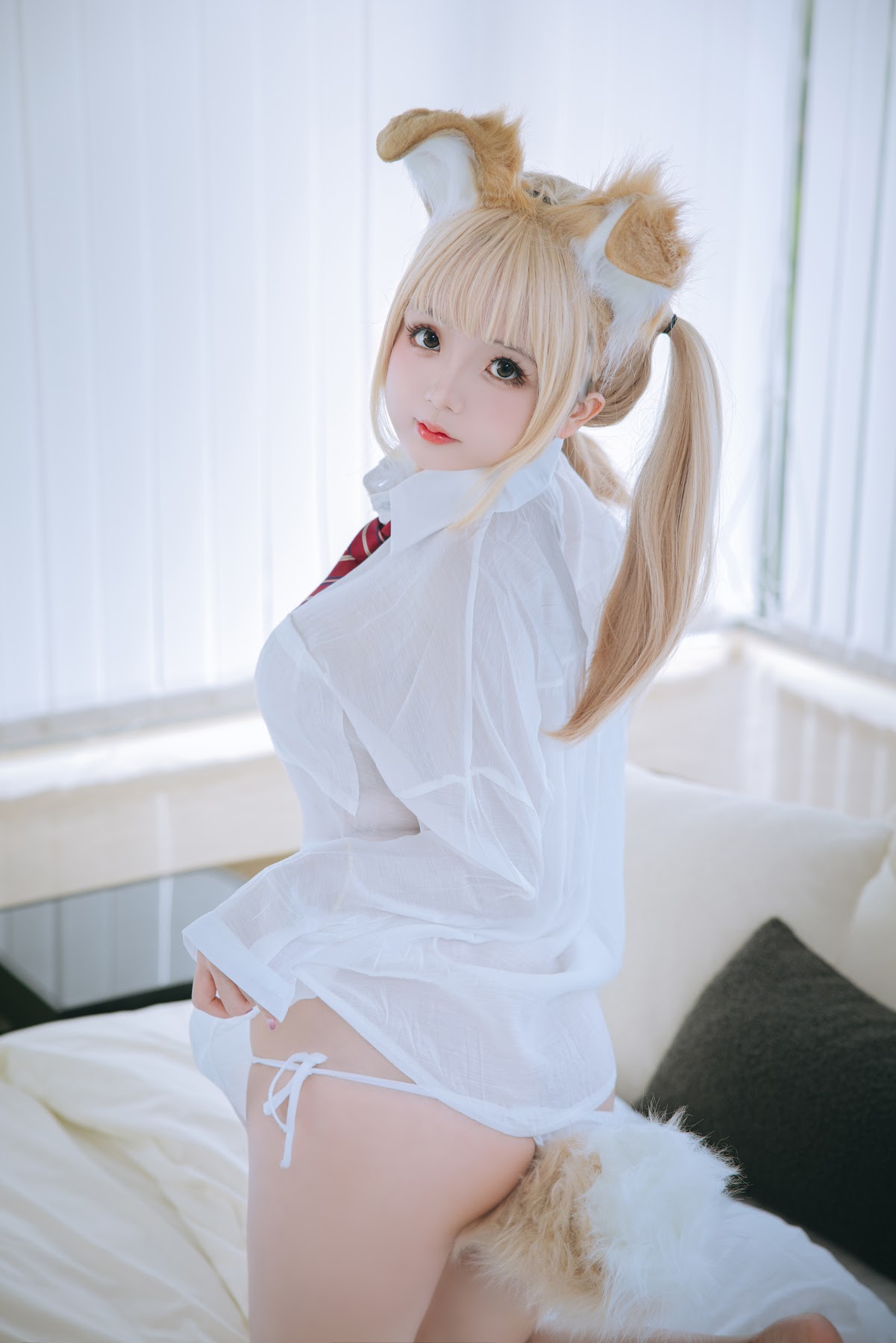 Coser@日奈娇 – 衬衫小狗 - P3