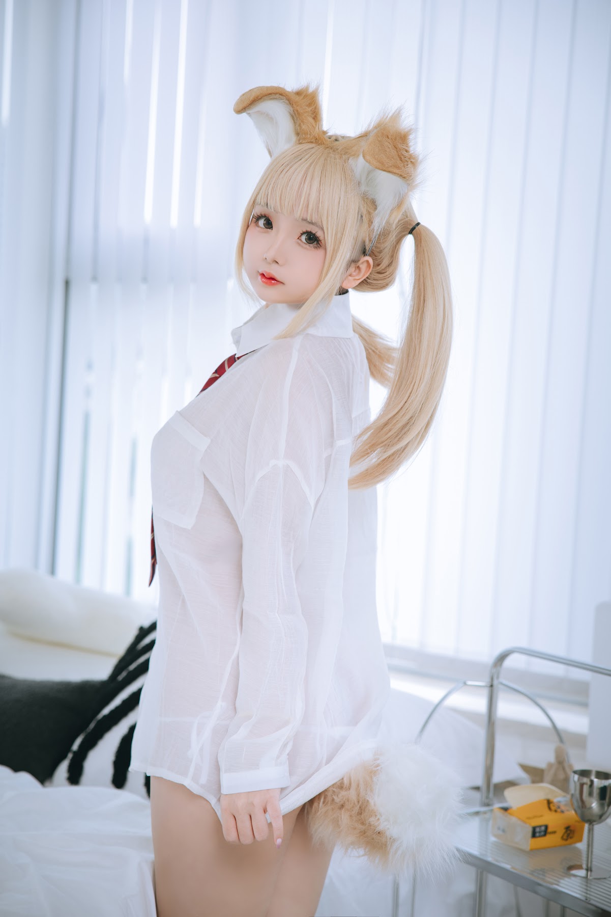 Coser@日奈娇 – 衬衫小狗 - P6