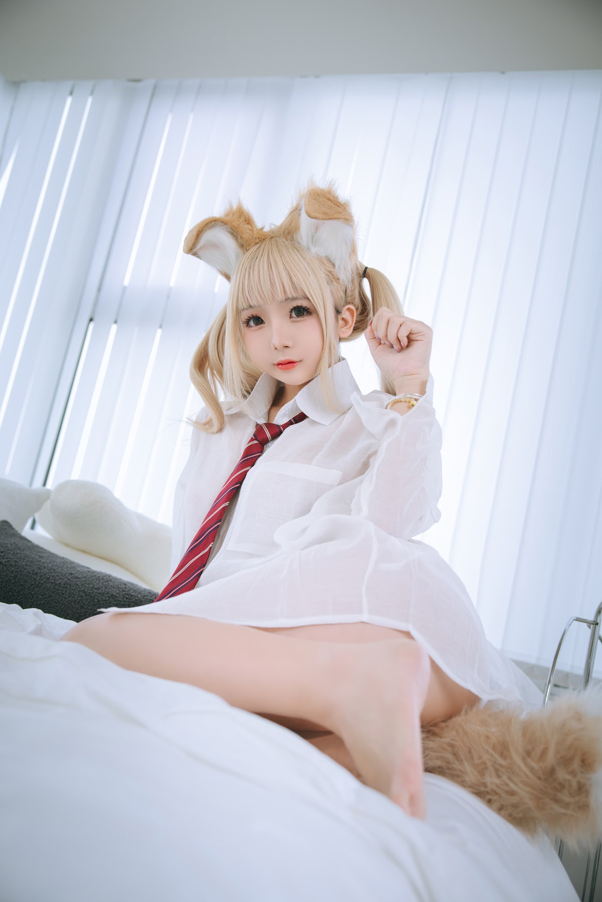 Coser@日奈娇 – 衬衫小狗 - P7