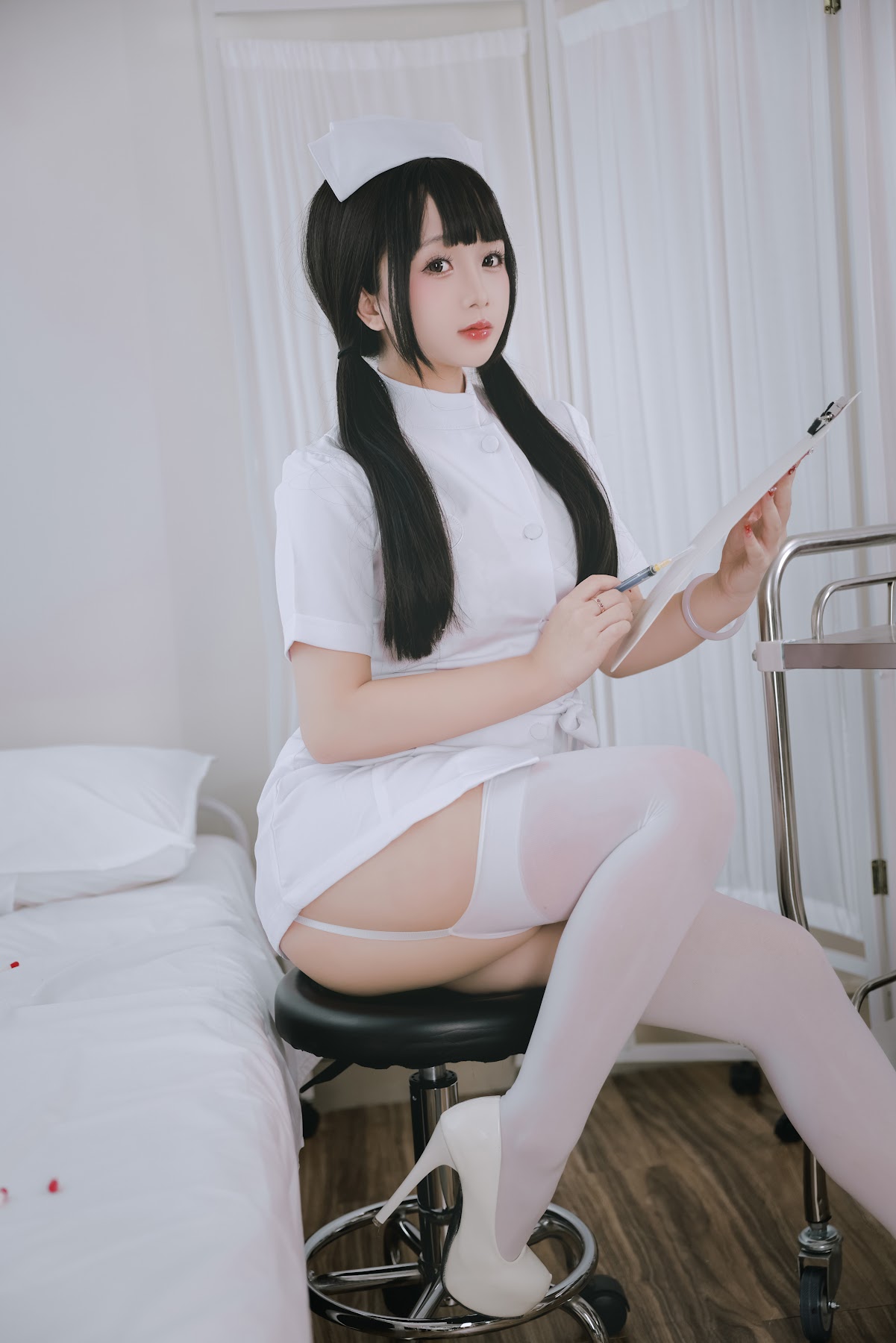 Coser@日奈娇 – 诊所护士 - P90