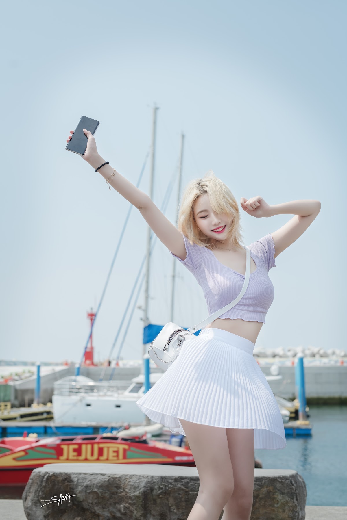 SAINT Photolife – Yuna (유나) Vol.14 – Jeju Story Part 1 - P23