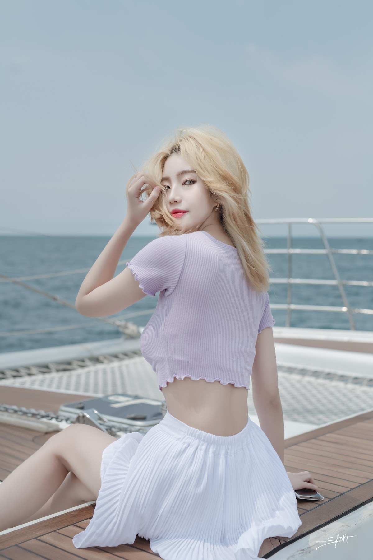 SAINT Photolife – Yuna (유나) Vol.14 – Jeju Story Part 1 - P25