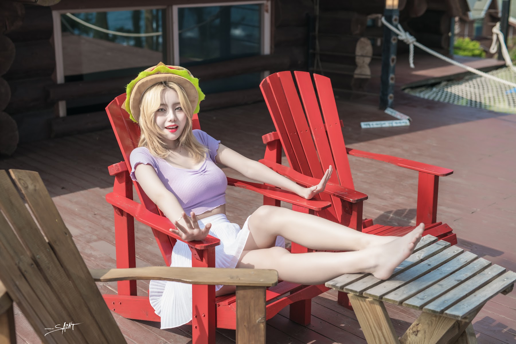 SAINT Photolife – Yuna (유나) Vol.14 – Jeju Story Part 1 - P56