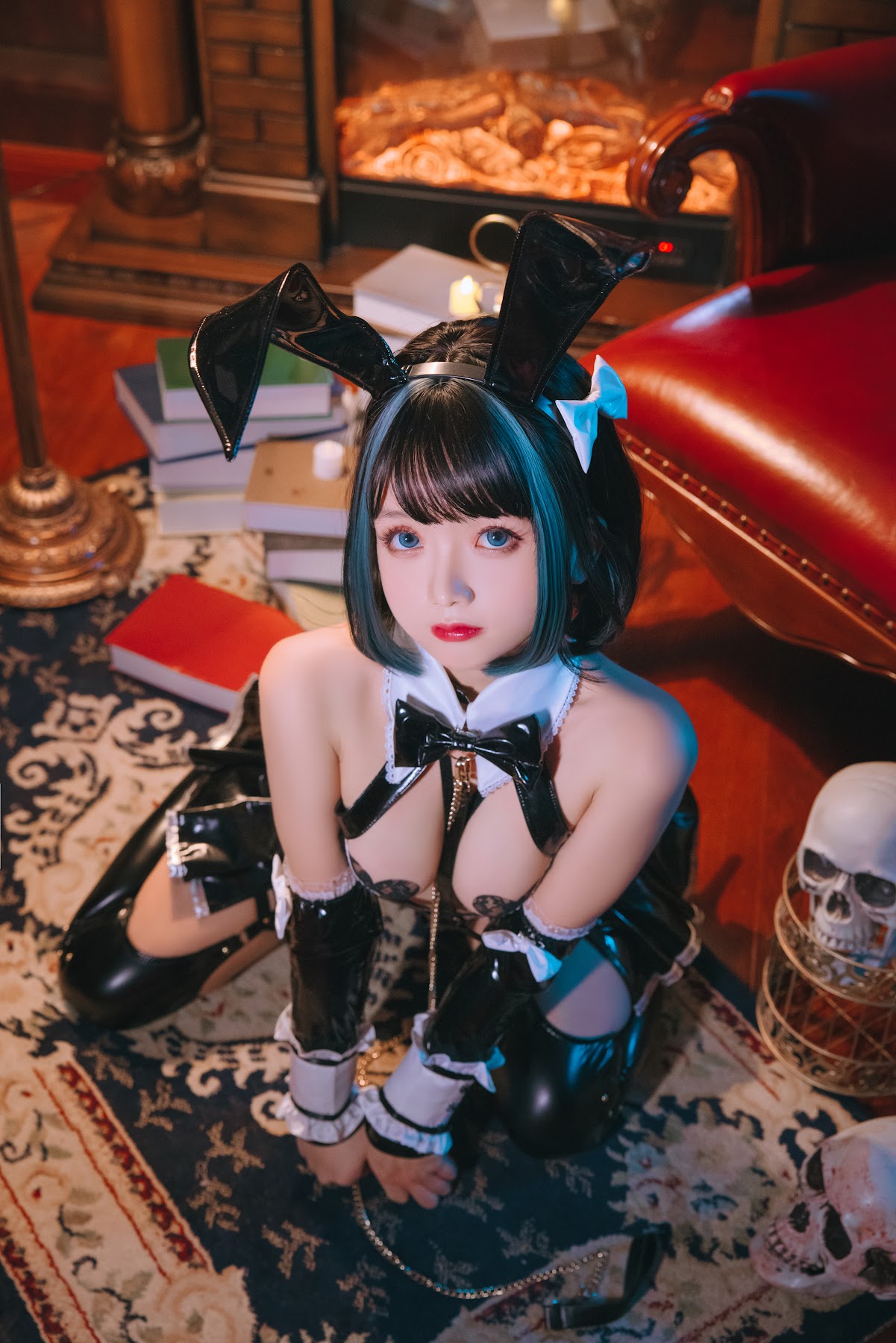 Coser@日奈娇 – 万圣恶魔皮衣 - P23