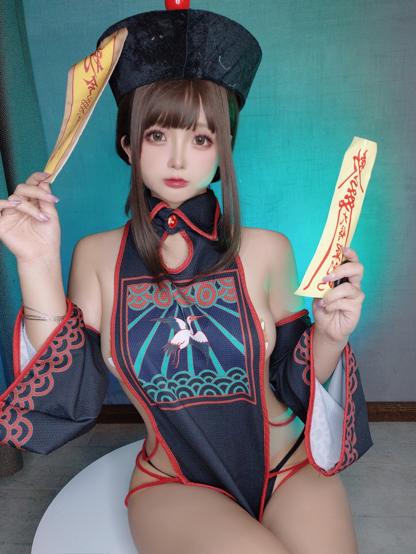 Coser@日奈娇 – 万圣节 小僵尸 - P10
