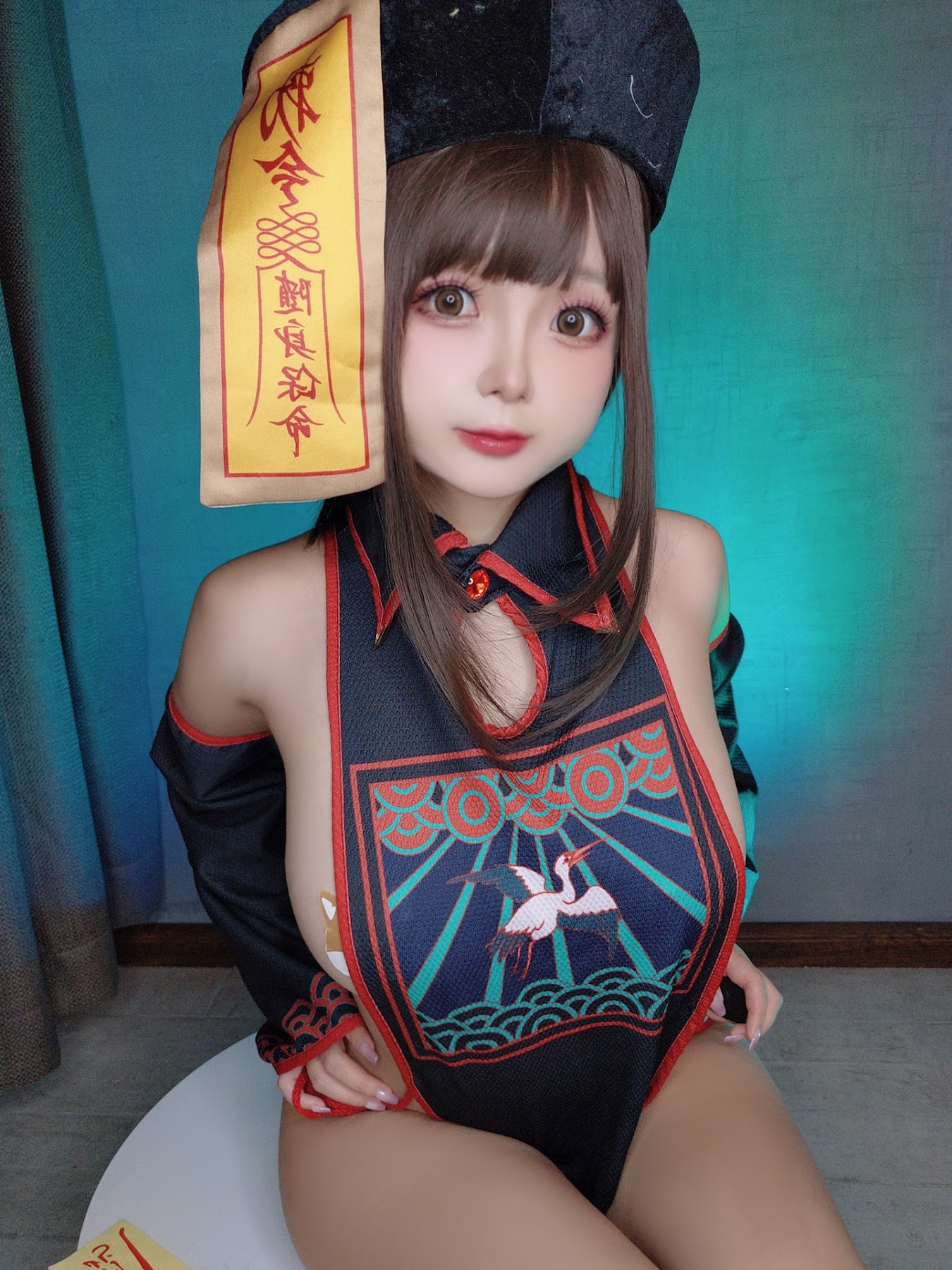 Coser@日奈娇 – 万圣节 小僵尸 - P14