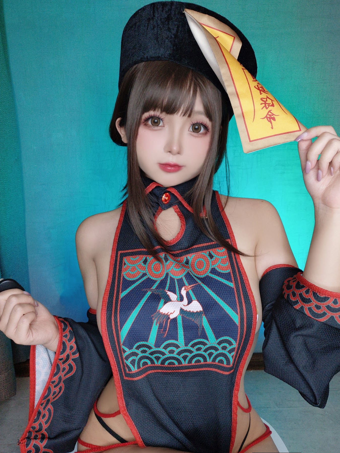 Coser@日奈娇 – 万圣节 小僵尸 - P27