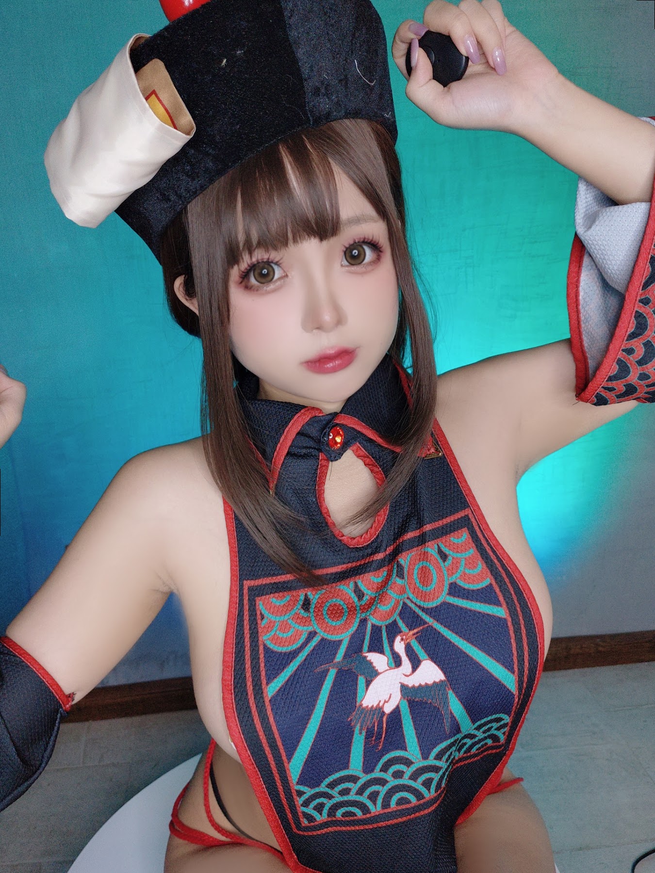 Coser@日奈娇 – 万圣节 小僵尸 - P31