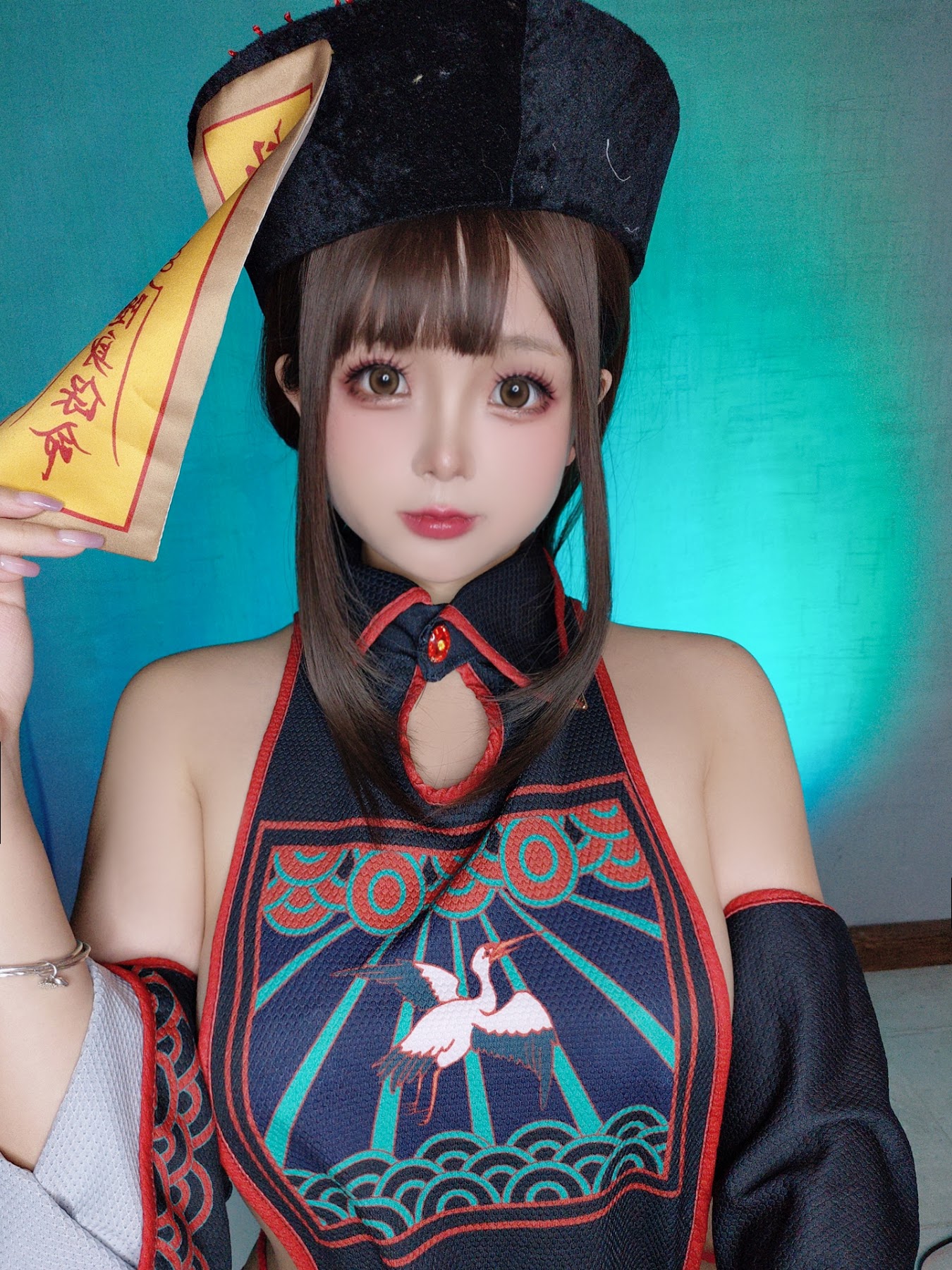 Coser@日奈娇 – 万圣节 小僵尸 - P32